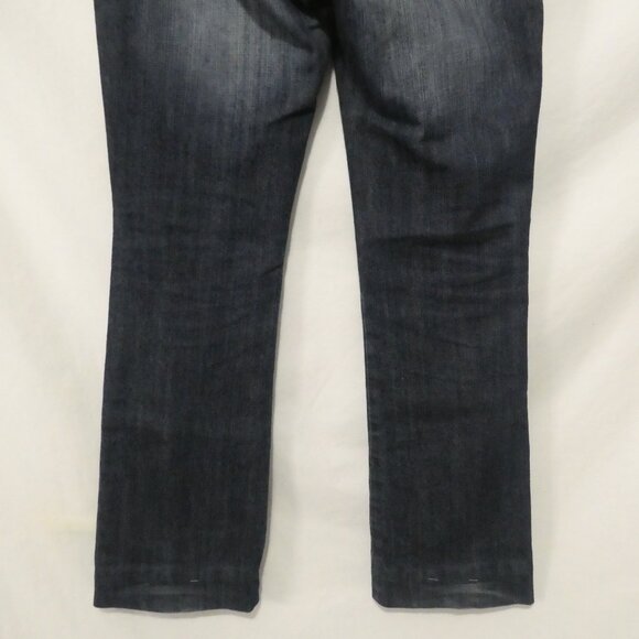 RAMPAGE | size 5 | Classic Blue Dark Wash Straight Cut Denim Jeans - Picture 14 of 16